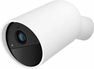Produktbild von Philips Secure Kamera weiß, kabellos, IP-Sicherheitskamera, Innen & Außen, Kabellos, Wand, Weiß, Patrone (Form)