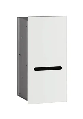 Produktbild von EMCO WC-Papier-Modul 2.0 ASIS Unterputz, 346 x 170 mm, Türanschlag links optiwhite