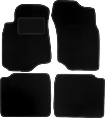 Produktbild von Schwarze Veloursmatten für: Mitsubishi Lancer VII Kombi, Limousine (2003-2008)