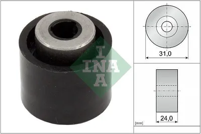 Produktbild von INA 532 0750 10 Umlenkrolle Zahnriemen für OPEL Corsa F passend für PEUGEOT 2008 Kombi (CU) 208 I Schrägheck (CA, CC) 3008 SUV (M) für CITROËN