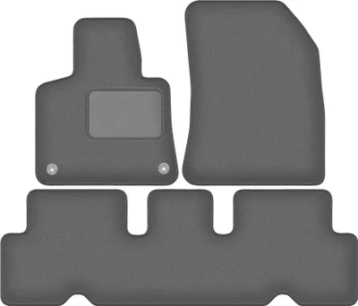 Image de Tapis de sol en graphite pour : Citroën C4 Grand Spacetourer 5 places (2013-2021)