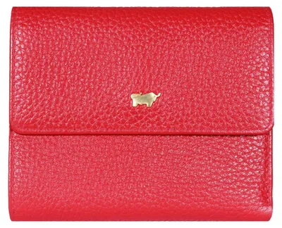 Produktbild von Portemonnaie ASTI Geldbörse M 8 Kartenfächer rot Damen - Leder