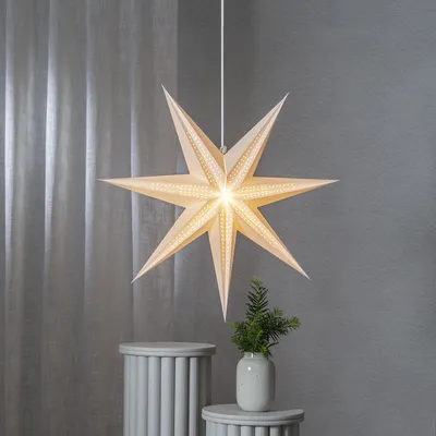 Zdjęcie produktu dla Gwiazda wisząca biała POINT 60 cm
