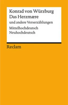 Immagine prodotto di Das Herzmaere und andere Verserzählungen