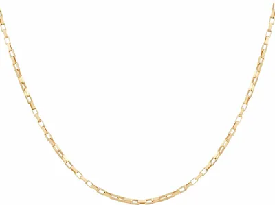 Produktbild von cai Collier 925 Silber vergoldet edgy Gliederkette 925/- Sterling Silber 50cm gelb 500250729V-50
