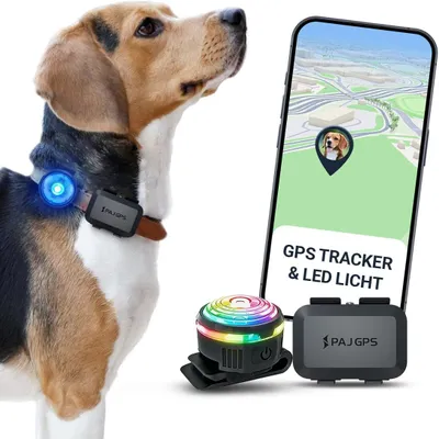 Immagine prodotto di Localizzatore GPS per cani - 4G - mini - impermeabile - con app e SIM integrata