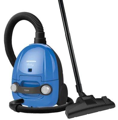 Obrázok produktu pre Heinner HVC-M700BL, 700 W, Bubnový vysávač, Suchý, Vrecko na prach, 1,5 L, HEPA
