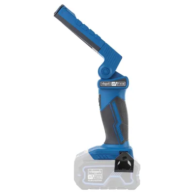 Produktbild von Scheppach Akku-Arbeitsleuchte C-WL20-X | 300 lm | 270° drehbarer sowie 180° schwenkbarer | Stufen einstellbarer Leuchtenkopf | bis 16 Std. | 20V IXES