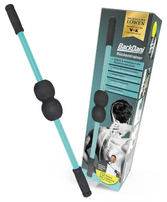 Produktbild von BackDani Wirbelsäulen-Trainingsgerät zur Mobilisation & Rotation | Rückenmuskeltraining für Beweglichkeit & Stabilität | Ergonomisch, rutschfest