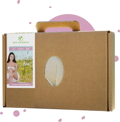 Produktbild von HEU-HEINRICH® - Bio-Kräuterheubad im Geschenkköfferchen