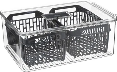 Immagine prodotto di Organizzatore per frigorifero con cestino Tidy 32x22,5 cm