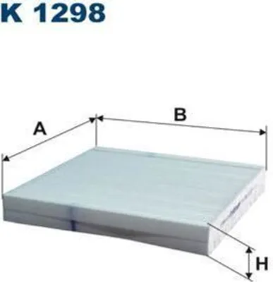 Obrázek produktu pro Kabinový filtr FILTRON K 1298