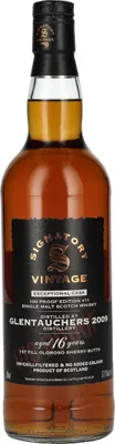 Image de Signatory Vintage 100 Proof Edition GLENTAUCHERS 16 Years Old Single Malt #11 2009 57,1% Vol. 0,7l