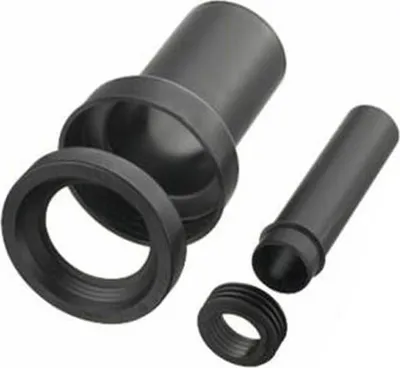 Produktbild von Aloni WC Anschlussgarnitur Anschlussrohr gerade für Wand-WC DN90 DN45 220mm