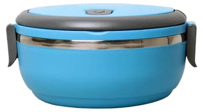 Produktbild von Lunchbox Frischhaltedose Essensbehälter Lunch Box Brotdose Frühstücksdose Blau