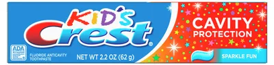 Obrázok produktu pre Crest | zubná pasta pre deti, zubná pasta pre deti, bez cukru, biele zuby, proti zubnému kazu, svieži dych | Detský kaz - 62g