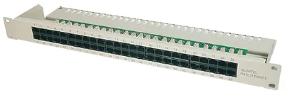 Immagine prodotto di DIGITUS DN-91325-1 DIGITUS Pannello patch ISDN 19" Cat. 3, 25 x RJ45, 1 HE