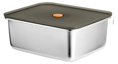 Productafbeelding van Roestvrijstalen Lunchbox met Deksel 1600ml