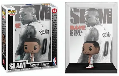Produktbild von FUNKO POP! - Sports - NBA Cover Slam Portland Trail Blazers Damian Lillard #14