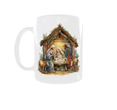 Produktbild von Becher 300ml Weihnachten Krippenspiel Jesus v8
