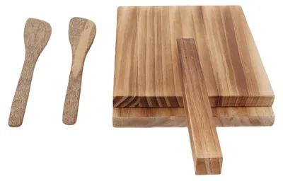 Tortilla-Presse mit Holzgriff, selbstgemachte Tortillas, Teigpresse