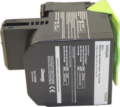 Produktbild von Lexmark 702XK Toner Black 70C2XK0 -Bulk