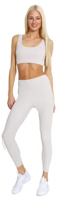 Productafbeelding van Carlheim Sportlegging voor dames, ribstructuur, lichtbeige, maat M