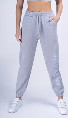 Produktbild von Frauen Jogginghose PITTENTRAIL Marl Grey Light/Pastel Blue XL Lonsdale