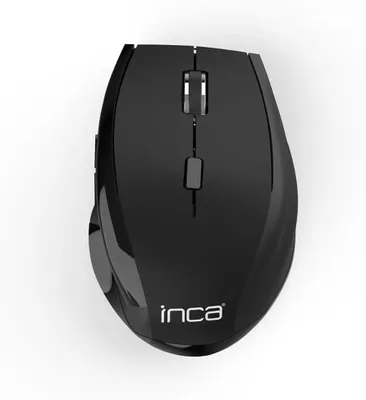 Image de INCA Wrls Maus Ergo/1600DPI/6Tasten/Laser/2.4GHzUSB-A     sw retail