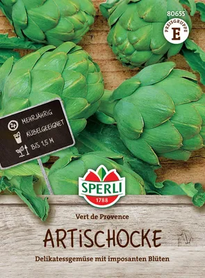 Produktbild von SPERLI Artischockensamen Vert de Provence Cynara cardunculus 30 Pflanzen