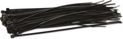 Produktbild von KSS Kabelbinder-Sortiment Polyamid 6.6, schwarz, 165x2,5, UV-beständig, 100 Stück
