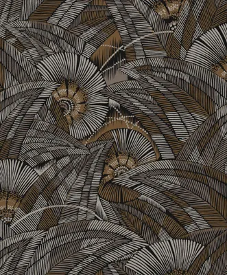 Zdjęcie produktu dla Khroma by Masureel Tapeta przejrzeć brązowym - 630871 - 53 cm x 10.05 m