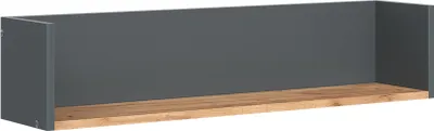 Obrázek produktu pro Nástěnná police Vicco Viktor Antracit/zlatý dub 93.4 x 20 cm, Model 55170