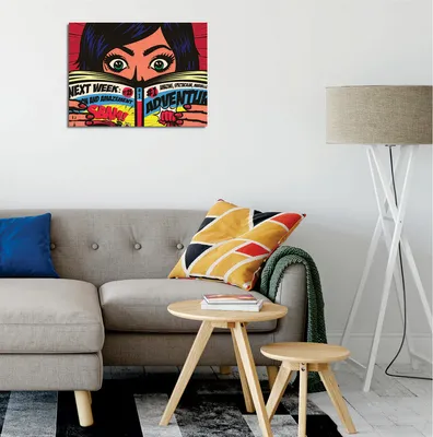 Produktbild von Wallity, DC435- GWN1248, Bunt, Leinwandbilder, 30 x 40 cm, 60% Baumwolle / 40% Polyester