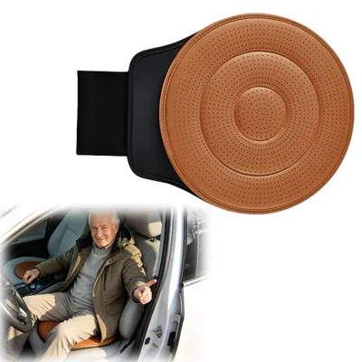 Obrázek produktu pro Omgoods – Ergonomická otočná sedací podložka o 360° – Protiskluzová, vhodná pro auto i kancelář