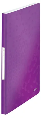 Produktbild von Leitz Sichtbuch WOW A4 PP 40 Hüllen Violett