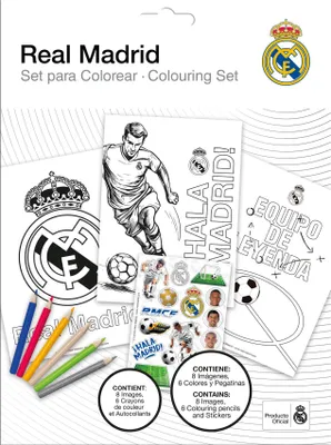Zdjęcie produktu dla Zestaw do kolorowania Real Madrid RM00025