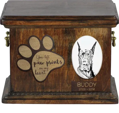 Imagen del producto de Art-Dog Urna funeraria para mascotas – Gran danés I