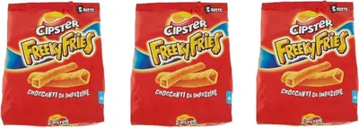 Produktbild von 15x Saiwa Chips Cipster freeky fries 3x 5 Portionstüten á 25g kartoffel gesalzen