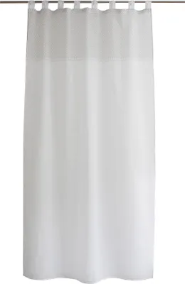 Produktbild von Ösenvorhang mit geometrischen Mustern