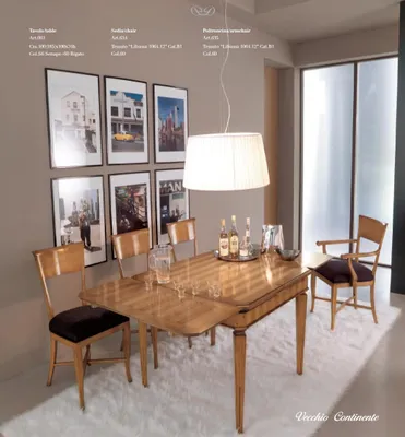 Produktbild von Klassische Designer Tische Rokoko Barock Antik Stil Esstisch Tisch Echtes Holz