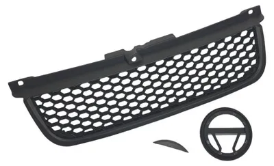 Kühlergrill Sportgrill Grill WABEN GITTER für VW Bora ab 1998-2005 – Produktansicht