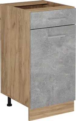 Immagine prodotto di Mobiletto base per cucina Vicco R-Line Calcestruzzo 40 cm senza piano di lavoro, Model 53494