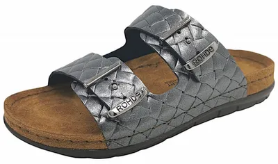 Imagen del producto de Zapatos para hombre Rohde Rodigo, tipo zapatillas para estar en casa, color marrón, para uso casual