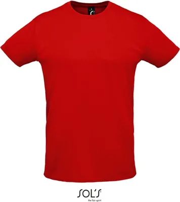 Zdjęcie produktu dla SOLs 02995 | Koszulka damska - Sprint T-Shirt - 100% Poliester Piqué - Kolor: Czerwony - Rozmiar: XS