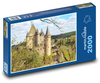 Obrázok produktu pre martinpuzzle – Puzzle 2000 – Lucembursko – hrad Vianden