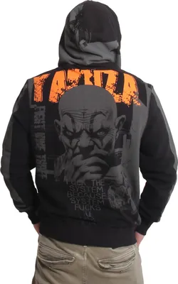 Produktbild von Yakuza Herren System Allover Kapuzenpullover, Schwarz, 3XL
