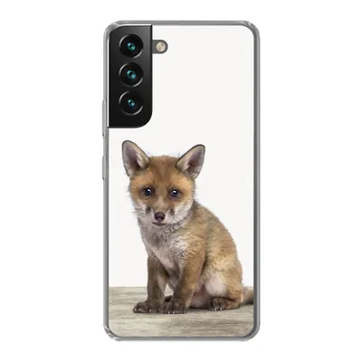 Produktbild von MuchoWow® Handyhülle Schutzhülle Hülle für Samsung Galaxy S22 Fuchs - Baby-Fuchs - Kinder - Mädchen - Jungen Silikon Softcase Handy Hülle - Mobiltelefonhülle