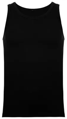 Productafbeelding van Roly - "Texas" T-shirt zonder mouwen voor heren, model LT4496 (XXL) (zwart)