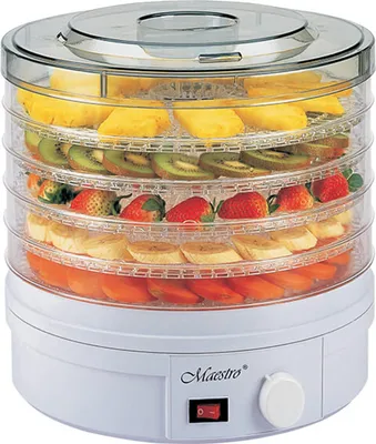 Image de MAESTRO MR-765 Mushrooms and fruits dehydrator
